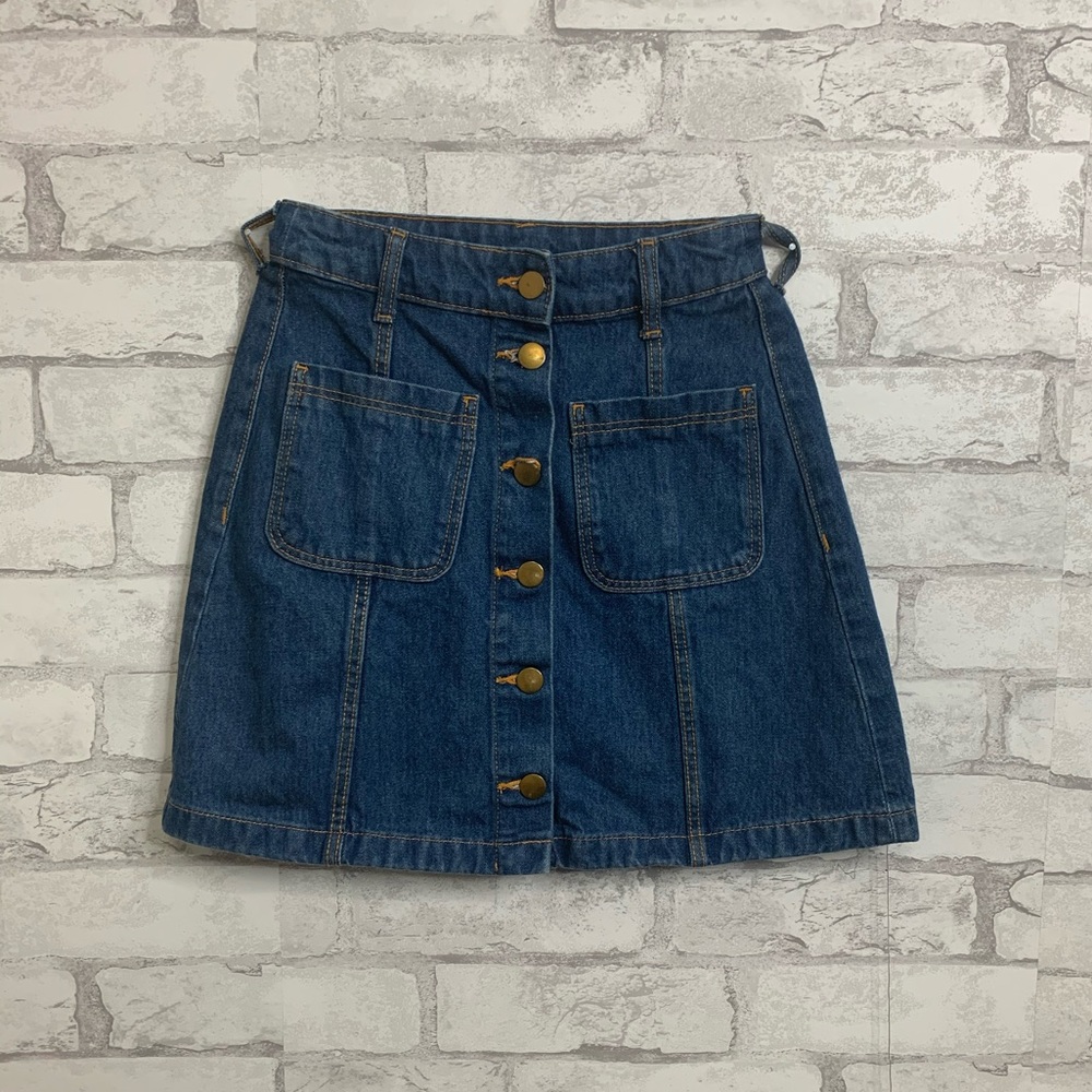 📍H&M Jean Skirt